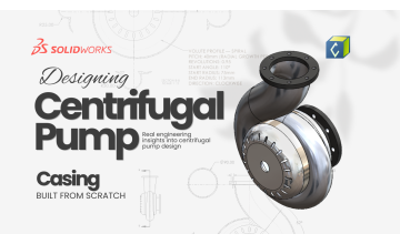How to Model a Centrifugal Pump Casing in SOLIDWORKS | Step-by-Step Tutorial